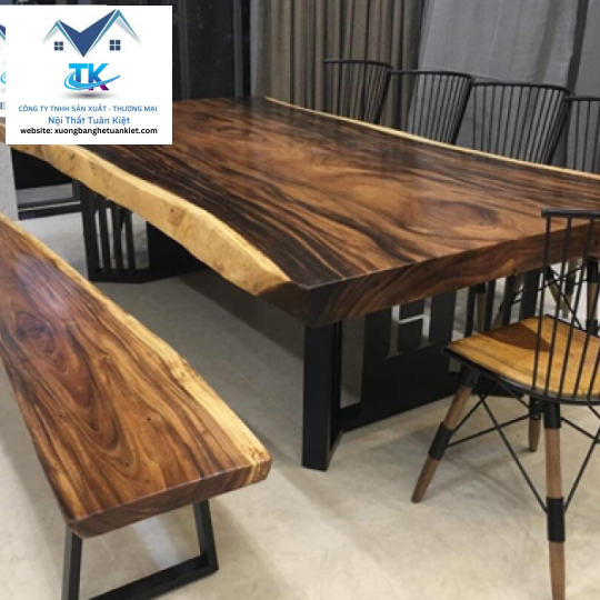 BÀN GHẾ GỖ ME TÂY  6