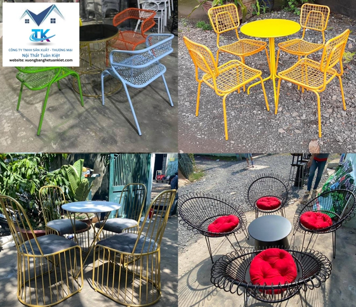 Bàn Ghế Cà Phê Sân Vườn 3