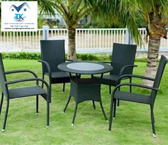 Bộ Bàn Ghế Mây 03