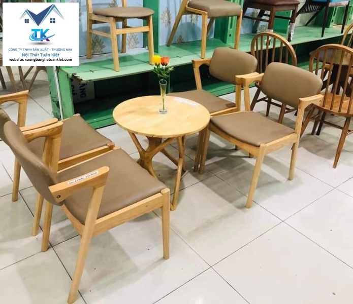 Bàn Ghế Cà Phê Phòng Máy Lạnh 25